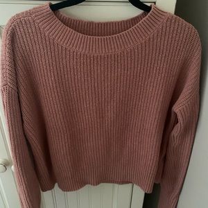 Salmon colored sweater